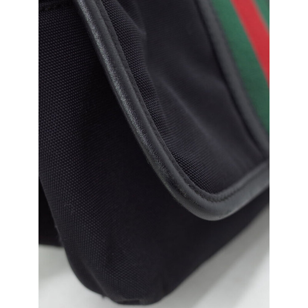 Gucci Web clutch green red stripe interlocking GG logo - Picture 5 of 9